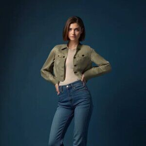 Tommy Hilfiger Metallic Denim Jacket XS